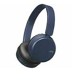 Фото JVC HA-S36W Blue (HAS36WAU) наушники с микрофоном, Bluetooth 5.2, с оголовьем