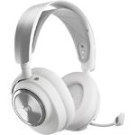 Изображение Steelseries Arctis Nova Pro Wireless White (61524) игровая гарнитура Фото Steelseries Arctis Nova Pro Wireless White (61524) игровая гарнитура