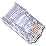 Фото Коннектор Cablexpert PLUG3UP6/50 (RJ-45 UTP Cat.5e 8P8C уп.50 шт) #2