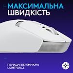 Изображение Мышка Logitech Gaming Mouse Wireless G309 Lightspeed White (910-007207) Wireless + Bluetooth #3 Фото Мышка Logitech Gaming Mouse Wireless G309 Lightspeed White (910-007207) Wireless + Bluetooth #3