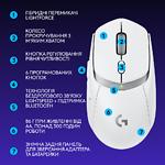 Изображение Мышка Logitech Gaming Mouse Wireless G309 Lightspeed White (910-007207) Wireless + Bluetooth #5 Фото Мышка Logitech Gaming Mouse Wireless G309 Lightspeed White (910-007207) Wireless + Bluetooth #5