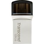 фото USB Flash 128Gb Transcend JetFlash 890 (TS128GJF890S) USB3.1 Type-A/Type-C