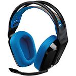 Изображение Logitech Gaming G535 Wireless Наушники с микрофоном Black-Blue (939-002219) Фото Logitech Gaming G535 Wireless Наушники с микрофоном Black-Blue (939-002219)