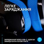 Изображение Logitech Gaming G535 Wireless Наушники с микрофоном Black-Blue (939-002219) #6 Фото Logitech Gaming G535 Wireless Наушники с микрофоном Black-Blue (939-002219) #6