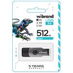 Фото USB Flash  512GB Wibrand Lizard USB3.2 Black (WI3.2/LI512P9B) #2