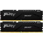 Изображение DDR-5 2шт x 16GB 6400МГц Kingston FURY Beast Black (KF564C32BBK2-32) Фото DDR-5 2шт x 16GB 6400МГц Kingston FURY Beast Black (KF564C32BBK2-32)