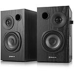 Изображение Акустическая система REAL-EL S-235 Black (EL121200010) 2x9W, деревянный корпус, бічне регулювання Фото Акустическая система REAL-EL S-235 Black (EL121200010) 2x9W, деревянный корпус, бічне регулювання