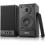 Фото Акустическая система REAL-EL S-305 Black (EL121200012) 2x20W, деревянный корпус