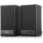 Фото Акустическая система REAL-EL S-305 Black (EL121200012) 2x20W, деревянный корпус #5