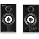 Изображение Акустическая система REAL-EL S-420 Black (EL121200011) 2x14W, деревянный корпус, BT Фото Акустическая система REAL-EL S-420 Black (EL121200011) 2x14W, деревянный корпус, BT