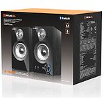 Изображение Акустическая система REAL-EL S-420 Black (EL121200011) 2x14W, деревянный корпус, BT #1 Фото Акустическая система REAL-EL S-420 Black (EL121200011) 2x14W, деревянный корпус, BT #1