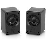 Фото Акустическая система REAL-EL S-75 Black (EL121100015), 2*3W speaker, mini-jack 3,5/USB, RGB #4