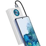 Изображение Внешний аккумулятор Power Bank Baseus (P10022400212-01) Amblight White, 30000mAh, 65W, QC3.0, PD 65W #5 Фото Внешний аккумулятор Power Bank Baseus (P10022400212-01) Amblight White, 30000mAh, 65W, QC3.0, PD 65W #5
