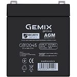 Фото Аккумулятор к UPS 12В 4.5Ач Gemix GB12045 #1