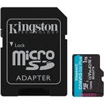 Изображение microSD XC 1TB Kingston Canvas Go! Plus U3 A2 V30 C10 (SDCG3/1TB) с SD переходником, R170/W90 #1 Фото microSD XC 1TB Kingston Canvas Go! Plus U3 A2 V30 C10 (SDCG3/1TB) с SD переходником, R170/W90 #1
