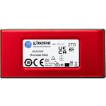Изображение SSD Kingston XS1000 Portable 1TB USB 3.2 Gen2 Red (SXS1000R/1000G) #2 Фото SSD Kingston XS1000 Portable 1TB USB 3.2 Gen2 Red (SXS1000R/1000G) #2