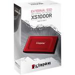 Изображение SSD Kingston XS1000 Portable 2TB USB 3.2 Gen2 Red (SXS1000R/2000G) Фото SSD Kingston XS1000 Portable 2TB USB 3.2 Gen2 Red (SXS1000R/2000G)