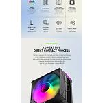 Изображение Cooler CPU GAMEMAX Sigma 550 Infinity Black, LGA1700/115X/1366/AM5/AM4, TDP 220W #11 Фото Cooler CPU GAMEMAX Sigma 550 Infinity Black, LGA1700/115X/1366/AM5/AM4, TDP 220W #11