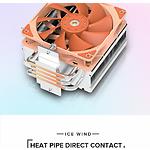 Изображение Cooler CPU GAMEMAX Ice Wind, LGA115X/1366/1700/AM4/AM5 TDP 200W #12 Фото Cooler CPU GAMEMAX Ice Wind, LGA115X/1366/1700/AM4/AM5 TDP 200W #12