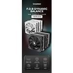 Изображение Cooler CPU GAMEMAX Twin 600 Black #6 Фото Cooler CPU GAMEMAX Twin 600 Black #6