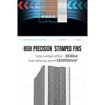 Изображение Cooler CPU GAMEMAX Gamma 90 White, LGA1700/1366/1200/115X/AM5/AM4, TDP 150W #12 Фото Cooler CPU GAMEMAX Gamma 90 White, LGA1700/1366/1200/115X/AM5/AM4, TDP 150W #12