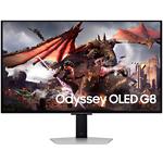 Фото SAMSUNG 32" LS32DG800SIXUA OLED 3840x2160, 0.03мс,250кд/м2,1000000:1,240Гц,HDMI/DP,USB,Smart-TV,2*3W