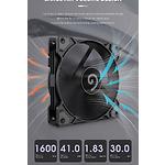 Изображение Вентилятор 120мм GAMEMAX GMX-WFBK-PWM Черный #9 Фото Вентилятор 120мм GAMEMAX GMX-WFBK-PWM Черный #9