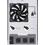 Изображение Вентилятор 120мм GAMEMAX GMX-WFBK-PWM Черный #12 Фото Вентилятор 120мм GAMEMAX GMX-WFBK-PWM Черный #12