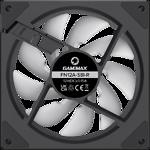 Фото Вентилятор 120мм GAMEMAX FN12A-S8I-R, ARGB, Black #10