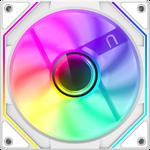 Изображение Вентилятор 120мм GAMEMAX FN12A-S8I-W, ARGB, White #7 Фото Вентилятор 120мм GAMEMAX FN12A-S8I-W, ARGB, White #7