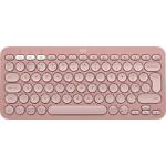 Изображение Клавиатура Logitech Pebble Keys 2 Wireless Bluetooth K380s Rose (920-011853) US Int'L Фото Клавиатура Logitech Pebble Keys 2 Wireless Bluetooth K380s Rose (920-011853) US Int'L
