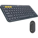 Изображение Клавиатура+мышь Logitech Pebble 2 Combo Graphite Wireless/BT (920-012239) US INT'L Фото Клавиатура+мышь Logitech Pebble 2 Combo Graphite Wireless/BT (920-012239) US INT'L