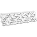 Изображение Клавиатура Logitech Signature Slim Wireless Bluetooth K950 Off-White (920-012466) US Int'L #2 Фото Клавиатура Logitech Signature Slim Wireless Bluetooth K950 Off-White (920-012466) US Int'L #2