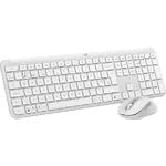 Фото Клавиатура+мышь Logitech MK950 Signature Combo Wireless/BT Off-White (920-012491) US INT'L #2