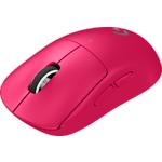 Фото Мышка Logitech Gaming Mouse Wireless G PRO X Superlight 2 Lightspeed Wireless Magenta (910-006797) #1