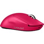 Фото Мышка Logitech Gaming Mouse Wireless G PRO X Superlight 2 Lightspeed Wireless Magenta (910-006797) #2