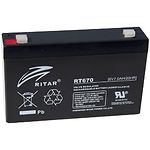 Изображение Аккумулятор к UPS 6В 7Ач Ritar RT670 Фото Аккумулятор к UPS 6В 7Ач Ritar RT670