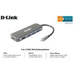 Изображение Концентратор HUB USB 3.0 D-Link DUB-2333, 3 x USB3.0, USB TypeC, HDMI #3 Фото Концентратор HUB USB 3.0 D-Link DUB-2333, 3 x USB3.0, USB TypeC, HDMI #3