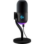 Микрофон LOGITECH G Yeti GX Dynamic RGB Gaming Black (988-000569) - фото