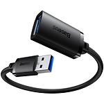 Фото Кабель Baseus B00631103111-05 AirJoy Extension Cable USB3.0 AM/AF 5м Black #4