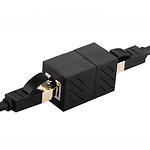 Соединитель сетевых разъемов UGREEN NW114 Black (UGR-30718) RJ45-RJ45 кат.6, 10шт-Pack - фото