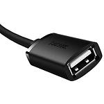 Фото Кабель Baseus B00631100111-00 AirJoy Extension Cable USB2.0 AM/AF 0.5м Black #1