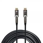 Фото Кабель Cablexpert CCAP-HDMIDD-AOC-10M оптический AOC HDMI-A/D на A/D V.2.0, 4К 60Гц, 18Gbps, 10м #1