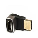 Изображение Переходник Cablexpert A-HDMI270-FML, HDMI V2.1 мама в HDMI папа под 270° Фото Переходник Cablexpert A-HDMI270-FML, HDMI V2.1 мама в HDMI папа под 270°