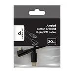 Изображение Кабель Cablexpert CC-USB2-CMLML-0.2M Type-C папа to Lightning, 0.2m, угловой #2 Фото Кабель Cablexpert CC-USB2-CMLML-0.2M Type-C папа to Lightning, 0.2m, угловой #2