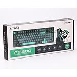 Изображение Клавиатура A4tech FS300 Panda Rock Climbing, механическая игровая, подсветка, FS Switches, USB #12 Фото Клавиатура A4tech FS300 Panda Rock Climbing, механическая игровая, подсветка, FS Switches, USB #12