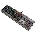 Изображение Клавиатура A4tech FS100 Stone Black, механическая игровая, подсветка, FS Switches, USB #2 Фото Клавиатура A4tech FS100 Stone Black, механическая игровая, подсветка, FS Switches, USB #2