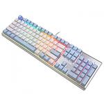 Изображение Клавиатура A4tech FS100 Icy Blue, механическая игровая, подсветка, FS Switches, USB #2 Фото Клавиатура A4tech FS100 Icy Blue, механическая игровая, подсветка, FS Switches, USB #2