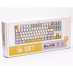 Изображение Клавиатура A4tech Bloody S87 Energy White, механическая игровая TKL, RGB, BLMS Switch, USB #13 Фото Клавиатура A4tech Bloody S87 Energy White, механическая игровая TKL, RGB, BLMS Switch, USB #13