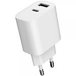 Изображение Сетевое ЗУ Gembird TA-UC-2AC12-01 USB-A+Type-C, 5V/2.4A #4 Фото Сетевое ЗУ Gembird TA-UC-2AC12-01 USB-A+Type-C, 5V/2.4A #4